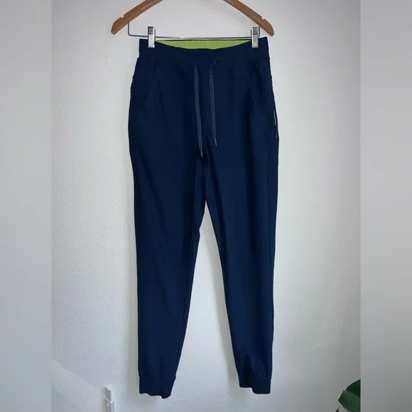 Birddogs women Joggers Size S Navy Drawstring Pockets Boom - Picture 1 of 7